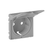 ValenaLife fedlap 162 dugaljhoz csapófedeles alumínium  LEGRAND