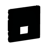 ValenaLife fedlap RJ11 telefoncsatlakozóhoz műanyag fekete LEGRAND