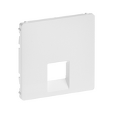 ValenaLife fedlap RJ45/RJ11 adatcsatlakozóhoz műanyag fehér címketartó nélkül LEGRAND