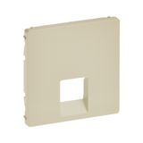 ValenaLife fedlap RJ45/RJ11 adatcsatlakozóhoz műanyag krém címketartó nélkül LEGRAND