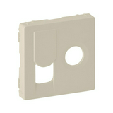 ValenaLife fedlap TV  koax-antenna-/RJ45 adatdugaljhoz műanyag krém