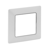 ValenaLife keret 1-es fehér/króm vízszintes és függőleges műanyag LEGRAND