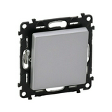 ValenaLife N106 nyomó betét közp. fedéllel 1- billentyűs 1v alumínium IP20 műanyag LEGRAND