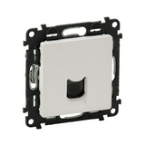 ValenaLife telefon csatlakozó betét közp. fedéllel RJ11 műanyag fehér LEGRAND