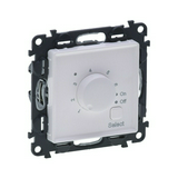 ValenaLife szobatermosztát analóg padlófűtéshez központi fedlap 7-30°C 16A 230V fehér LEGRAND