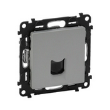 ValenaLife telefon csatlakozó betét közp. fedéllel RJ11 műanyag alumínium LEGRAND