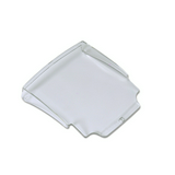 Védő-/csapófedél kézi jelzésadóhoz átlátszó ABS 24x109x94mm  UTCF