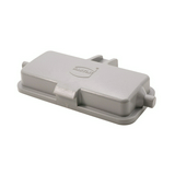 Védőfedél ipari sokpólusú csatlakozóhoz  Han 10B Plastic Protect Cover 2pins HARTING