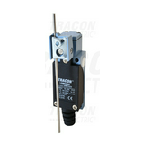 Végálláskapcsoló műanyag 1ny 1z működtetőpálca 2A/AC15/230V IP65 csúszó érintkező LSME TRACON