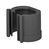 Véghüvely nyitható kezeletlen műanyag összedugható 32mm-csőátmérőhöz 129 TB M32 SW OBO-BETTERMANN