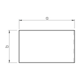 Végzáró balos/jobbos 100mm x 130mm x kezeletlen műanyag fényesfehér WDK HE100130RW OBO-BETTERMANN