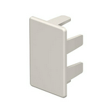 Végzáró balos/jobbos 25mm x 40mm x kezeletlen műanyag krémfehér WDK HE25040CW OBO-BETTERMANN