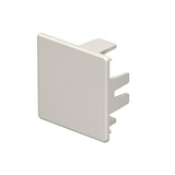 Végzáró balos/jobbos 40mm x 40mm x kezeletlen műanyag krémfehér WDK HE40040CW OBO-BETTERMANN