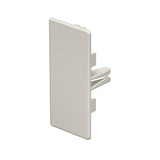 Végzáró balos/jobbos 40mm x 90mm x kezeletlen műanyag krémfehér WDK HE40090CW OBO-BETTERMANN
