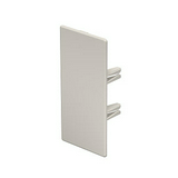 Végzáró balos/jobbos 60mm x 130mm x kezeletlen műanyag krémfehér WDK HE60130CW OBO-BETTERMANN