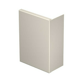 Végzáró balos/jobbos 80mm x 210mm x kezeletlen műanyag krémfehér WDK HE80210CW OBO-BETTERMANN