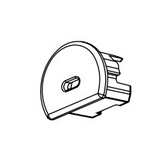 Végzáró elem Immerson LED sínhez króm acél LB-WIRE-END GE Lighting