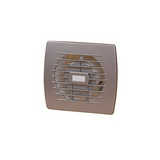 Ventilátor ezüst IPX4 100mm csőre 100m3/h axiál 2550 1/min 230V CYKLON EOL100B SF KANLUX