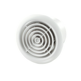 Ventilátor golyóscsapágy IP34 100mm süllyesztett 98m3/h axiál 2300 1/min 230V 100PFL SIKU