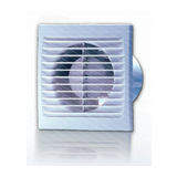 Ventilátor lapos IP34 150mm csőre 292m3/h axiál 2400 1/min 230V 150S SIKU