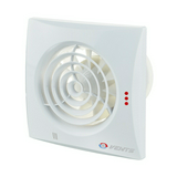 Ventilátor golyóscsapágy időzítő 100mm csőre 97m3/h IP45 axiál 2165 1/min 230V 100 Quiet T VENTS
