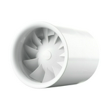 Csőventilátor csatornaszakaszba golyóscsapágy időzítő axiál motor d100mm 100 QUIETLINE T VENTS