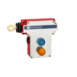 Vészleállító húzókapcsoló 3A/240VAC balos jelzőfénnyel 2-z 2-ny IP66 Preventa XY2 Schneider