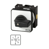 Vezérlési 0-1-2-3-4-5-6 fokozatkapcsoló 1-pólus 20A 7-állású előlapra T0-3-8244/E EATON