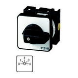 Vezérlési 0-1-2-3-4 fokozatkapcsoló 1-pólus 20A 5-állású előlapra T0-2-8242/E EATON