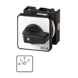 Vezérlési 0-1-2-3 fokozatkapcsoló 3-pólus 20A 4-állású előlapra T0-5-8281/E EATON