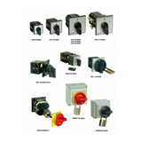 Vezérlési 0-1-2 fokozatkapcsoló fokozatkapcsoló 3P 20A 3-állású tokozott KKM0-20-4482 Ganz KK