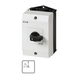 Vezérlési 1-2-3 fokozatkapcsoló 1-pólus 20A 3-állású ráépíthető tokozott T0-2-8230/I1 EATON