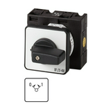 Vezérlési be-ki kapcsoló 1-pólus 20A 2-állású előlapra T0-1-15366/E EATON