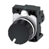 Vezérlési potenciométer műanyag d22 100kOhm 1W 22.3mm-átmérő csavaros SIRIUS ACT SIEMENS