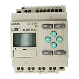 Vezérlőrelé 6DI 4DO /relé 10,8-28,8V/DC 5A kijelzővel ZEN-10C OMRON