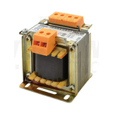 Vezérlőtranszformátor 1F 50VA 230V/prim 12V/szek 24V 42V IP00 T50 TRACON