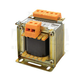Vezérlőtranszformátor 1F 50VA 230V/prim 6V/szek 12V 18V IP00 24V T50 TRACON