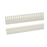 Perforált huzalozócsatorna ajtóhoz 30mm x 30mm x műanyag fehér 9001-RAL Prisma G/P Schneider