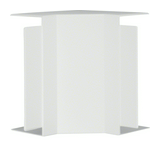 Vezetékcsatorna belső sarok fedél 61mm x 150mm x 90° kezeletlen műanyag LF/LFH/FB Hager