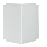 Vezetékcsatorna külső sarok 61mm 230mm x 90° kúpfedél műanyag világosszürke LF Hager