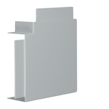Vezetékcsatorna lapos sarok kúpfedél 61mm 150mm x 90° kezeletlen műanyag LF/LFH/FB Hager
