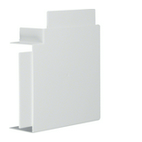 Vezetékcsatorna lapos sarok kúpfedél 61mm 150mm x 90° kezeletlen műanyag LF/LFH/FB Hager