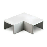 Vezetékcsatorna lapos sarok MIK 40/60-hoz fedél 40mm 60mm x 90° kezeletlen SFW 40/60 Dietzel