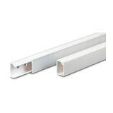 Vezetékcsatorna mini műanyag 16mm x 16mm x 2000mm fehér kezeletlen MIK 16/16 Dietzel