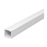 Vezetékcsatorna műanyag 17.5mm x 17.5mm x 2000mm fényesfehér kezeletlen WDK20020RW OBO-BETTERMANN