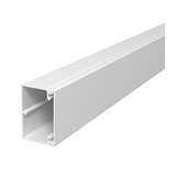 Vezetékcsatorna műanyag 60mm x 40mm x 2000mm fényesfehér kezeletlen WDK40060RW OBO-BETTERMANN