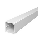 Vezetékcsatorna műanyag 60mm x 60mm x 2000mm fényesfehér kezeletlen WDK60060RW OBO-BETTERMANN