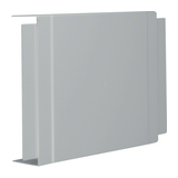 Vezetékcsatorna T-idom 230mm x 61mm kúpfedél kezeletlen műanyag gránitszürke LF Hager