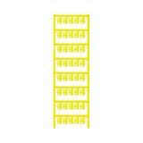 Vezetékjelölő feliratozható kapcsos 0,75-2,5mm2 12x5,8mm kártya SFC 1/12 MC NE GE Weidmüller