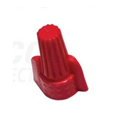 Vezetékösszekötő rácsavarható 1-4mm2 24A 450V piros TRACON